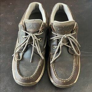 Cabela's Men's Dark Brown Boat Shoes